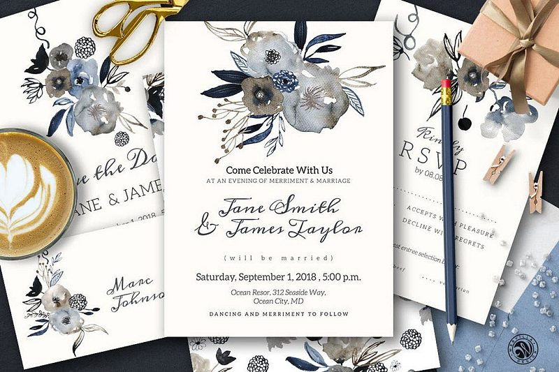 Design wedding invitations